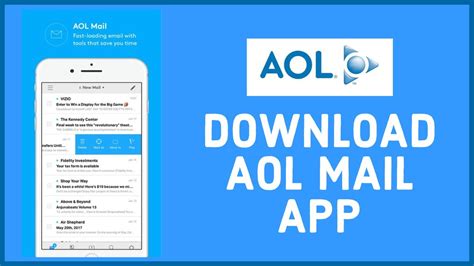 Open the email. . Aol application download